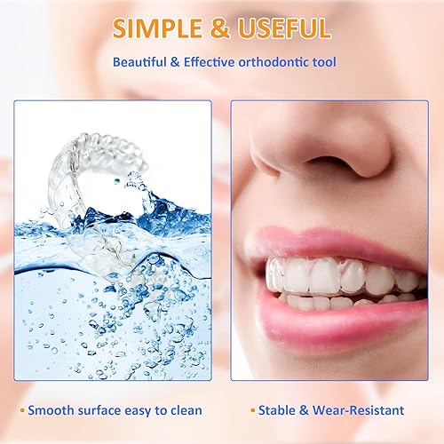 Miniatura 4 de ANNWAH 20 hojas de férula para formación de vacío dental, materiales de termoformado para máquina formadora de vacío de 5 x 5 pulgadas (duro, 0.039