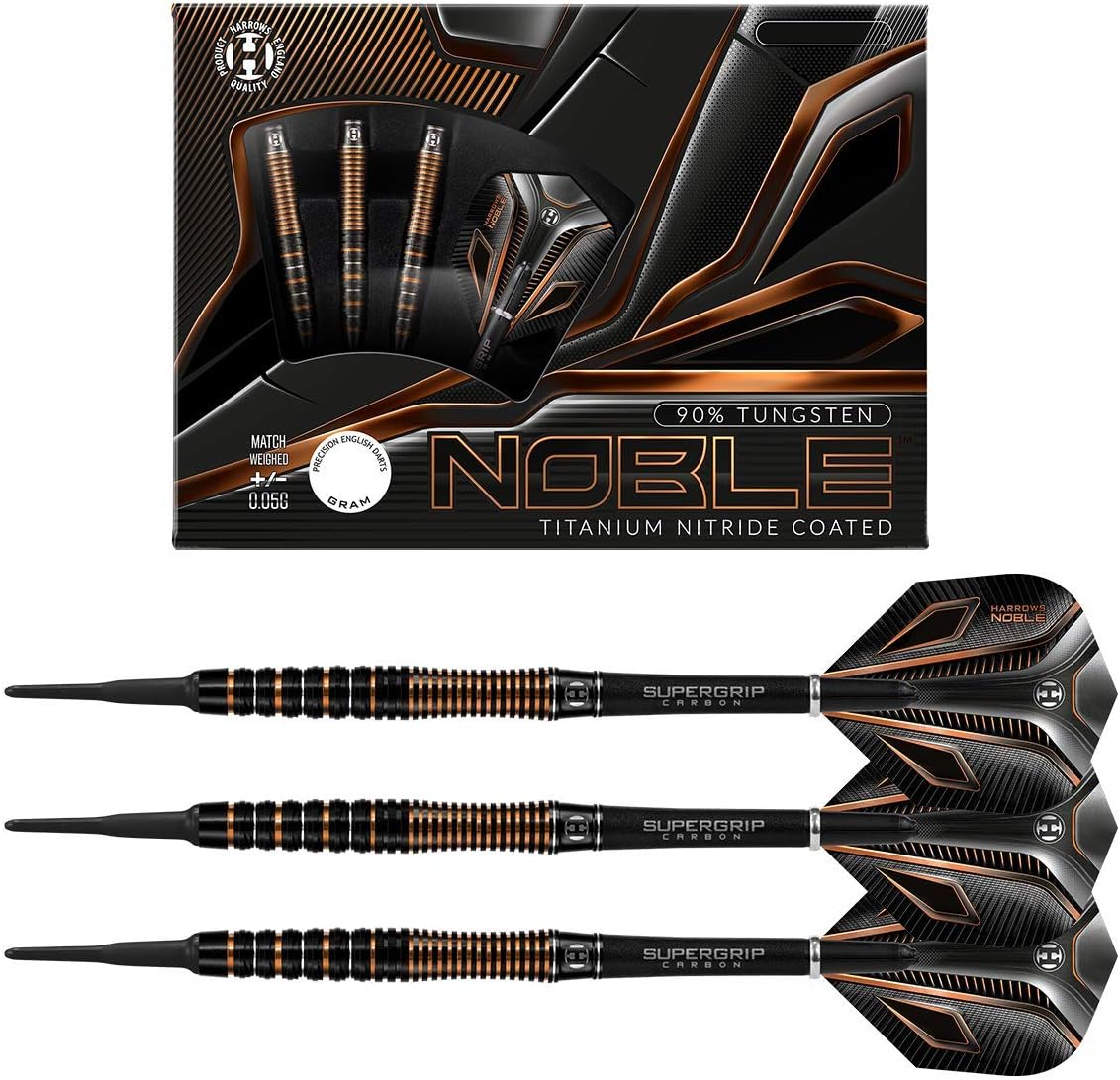 Noble 90% Tungsten Soft Tip Darts (18)