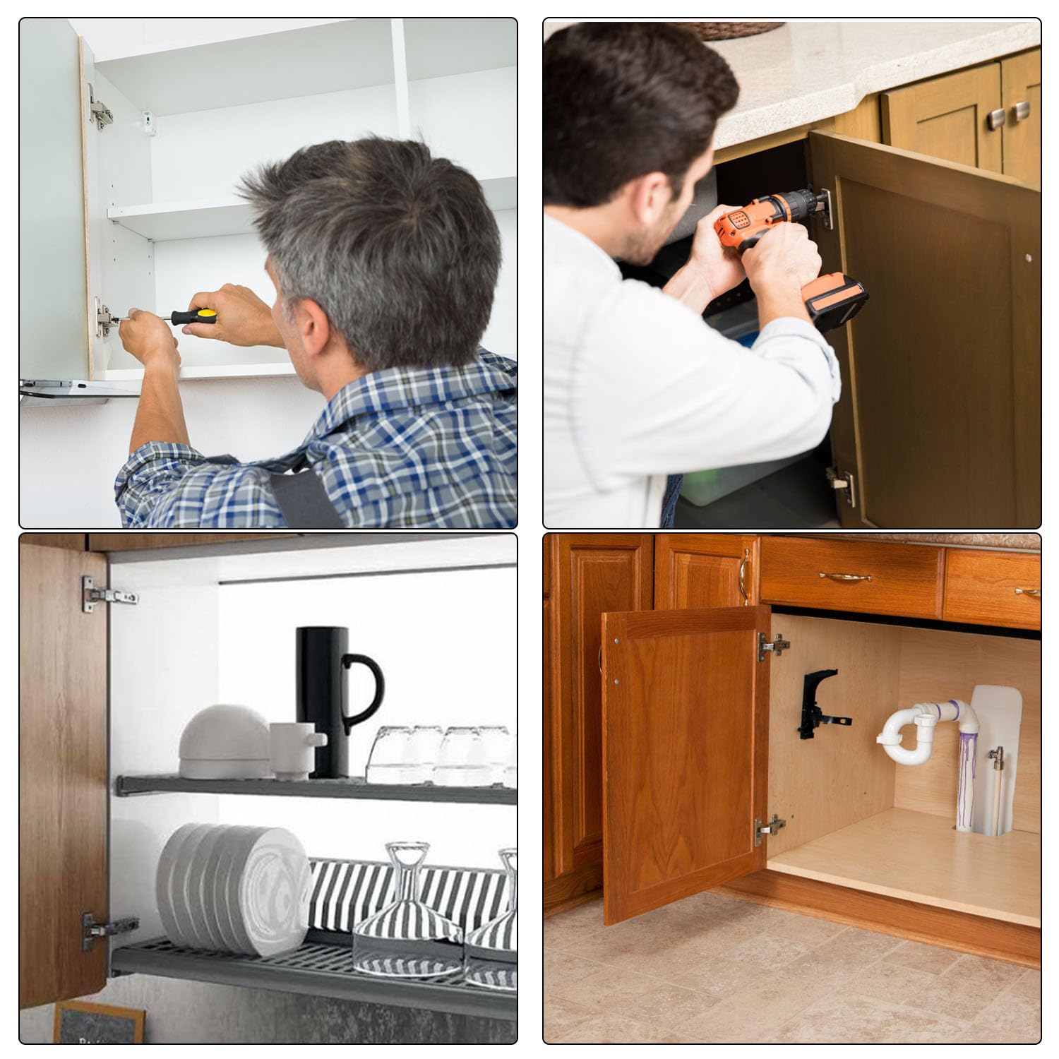 Bisagras Para Puertas De Armarios Tipo Lazy Susan