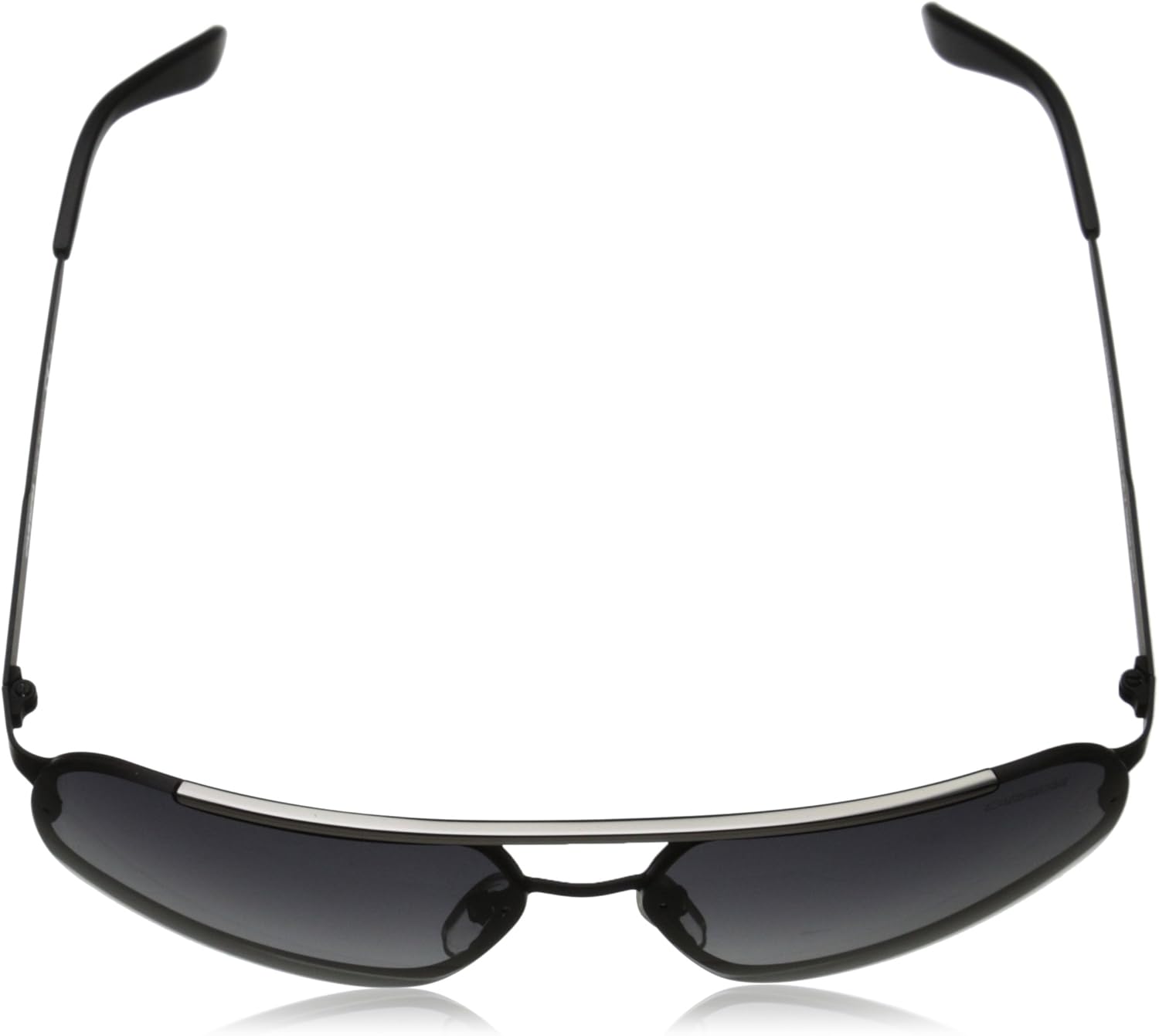 Carrera CA91/S Rectangular Sunglasses, Matte Black, 64 mm