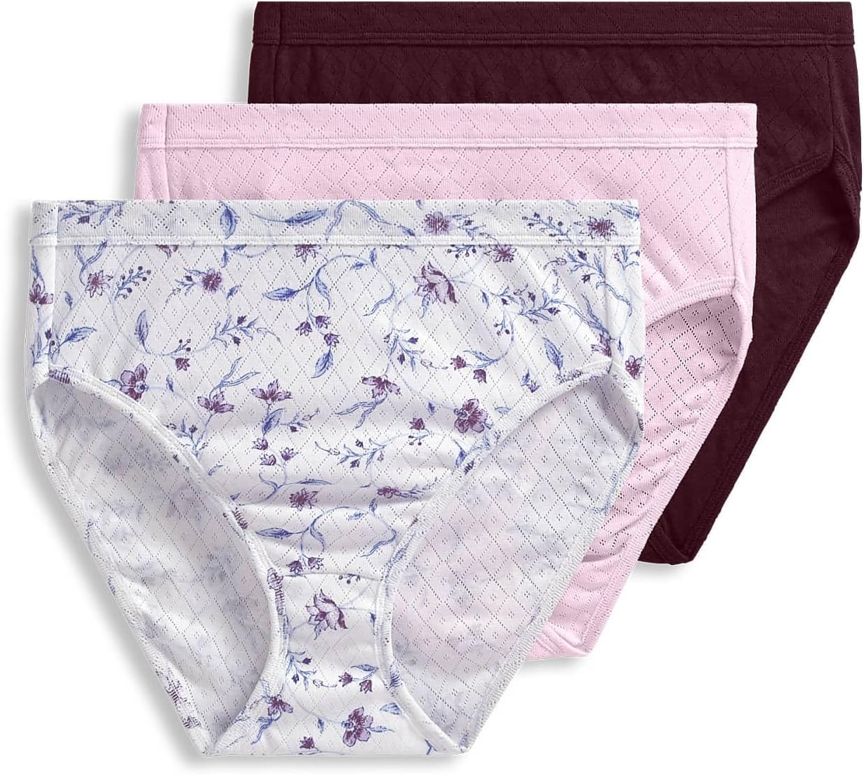 Jockey Women's Underwear Elance Breathe Brief - 3 Pack