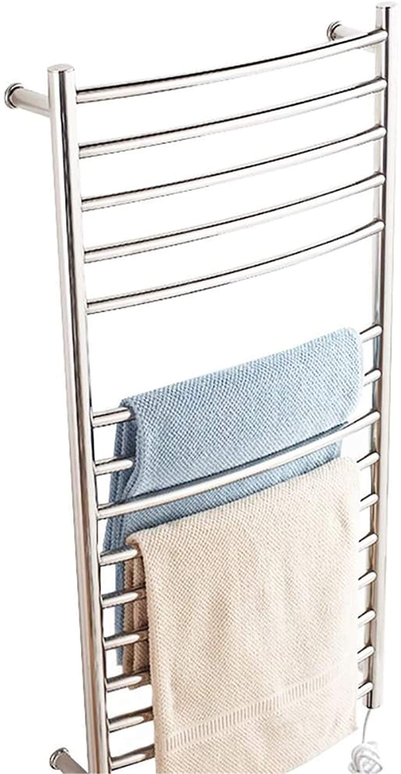 Toallero eléctrico de pared para un baño doméstico siempre cálido y ordenado