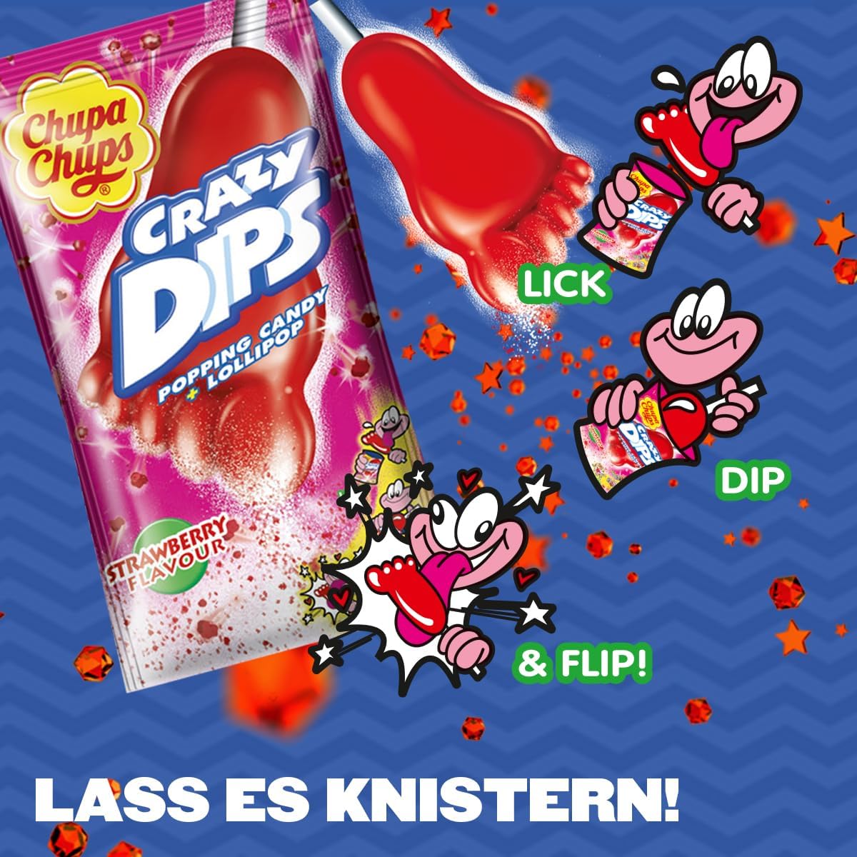 Chupa Chups Teenager Süßigkeiten Mix, 100-teilig mit Lollis, Kaugummis & Bonbons von Center Shock & Chupa Chups, geeignet für Geburtstag & Weihnachten, 1000g