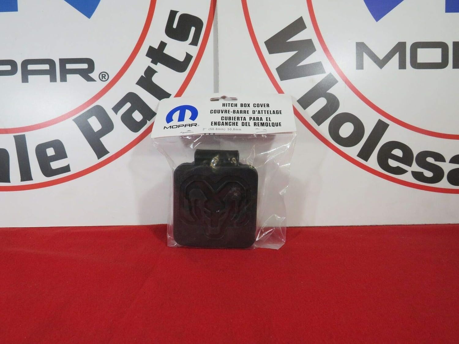 Mopar 2020 RAM 1500 DT 2" Hitch Receiver Plug W/Ram Logo New OEM