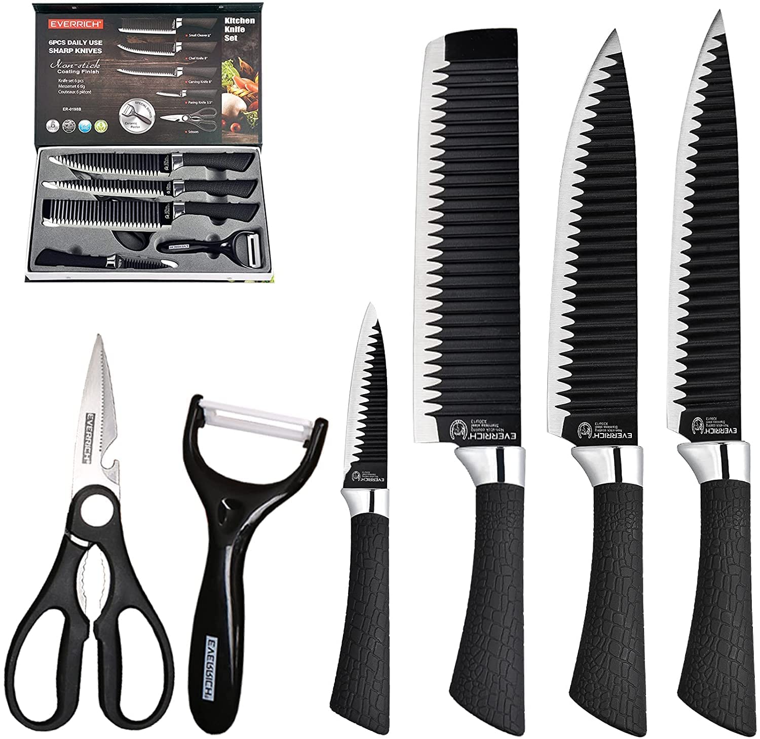 wonderworld 4 in 1 Bakeware Combo Set of Measuring Tool, Spatula, Brush, Silicon Muffin/Cake/Cupcake Moulds and Ice Piping Bag with 6 Nozzles Tips Kitchen Tool Set