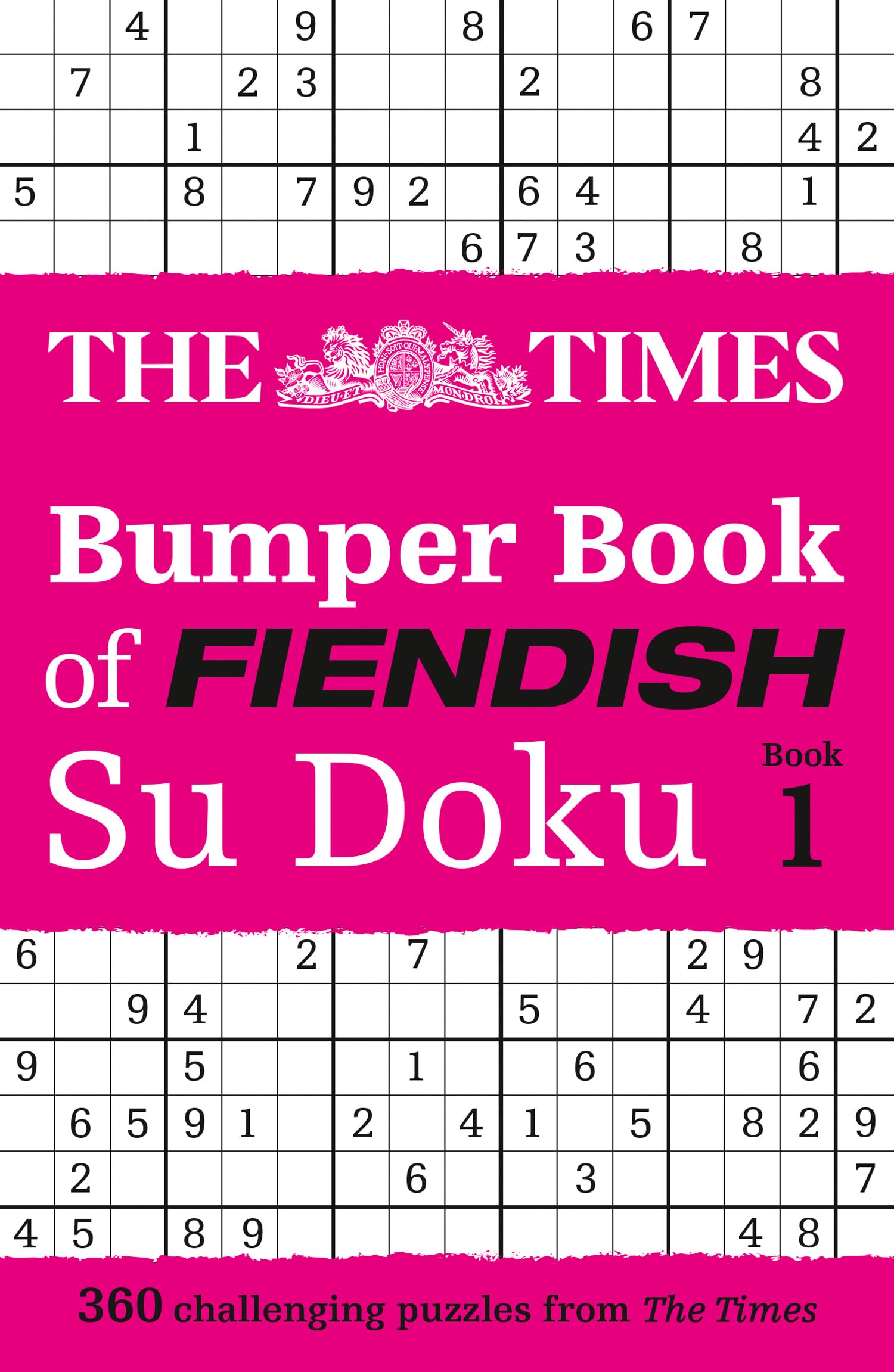 The Times Bumper Book of Fiendish Su Doku book 1 PAPERBACK 9780008749132