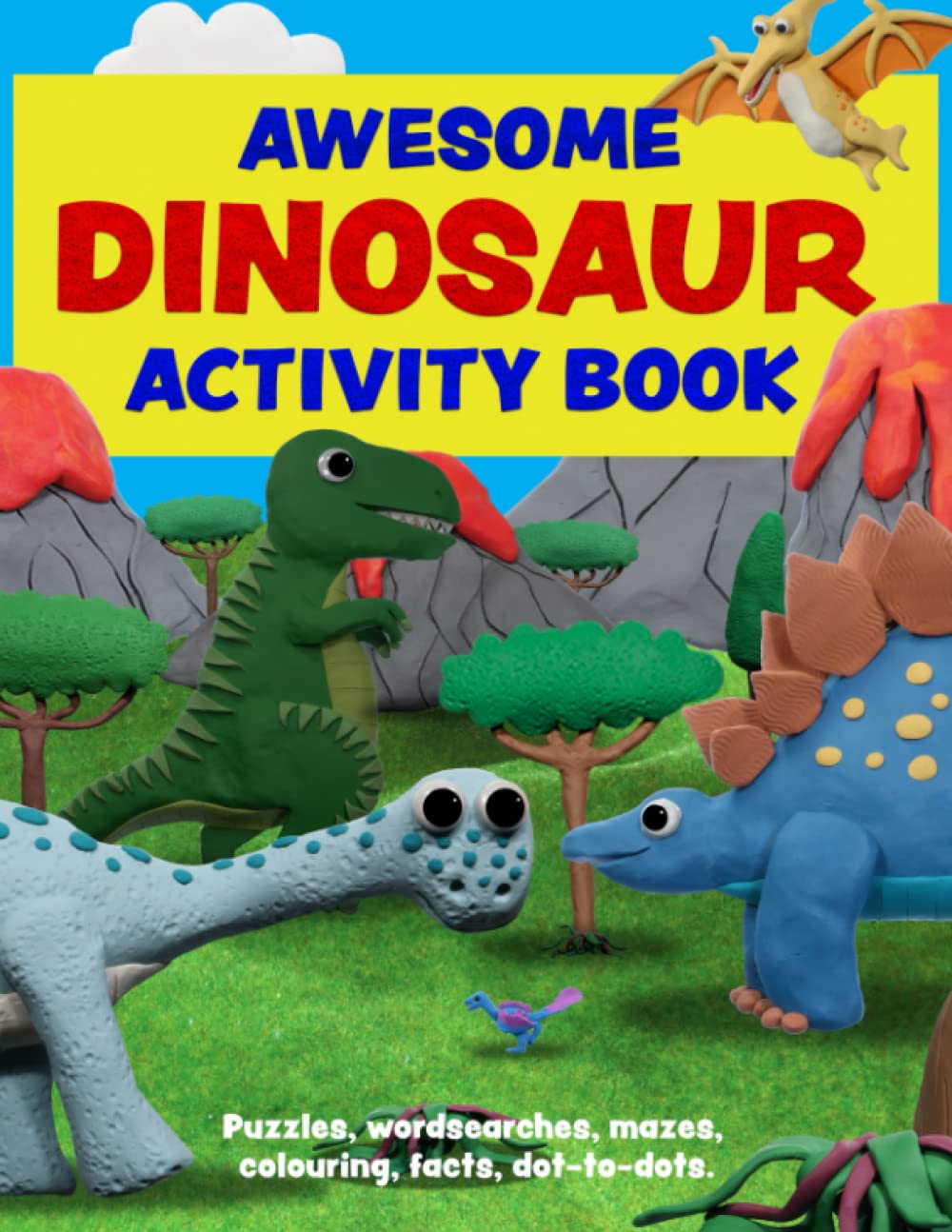 Dinosaur Activity Book: Fun Activities for 5-9 year olds