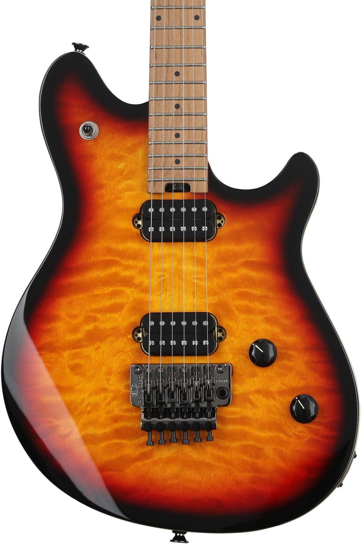 Amazon.com: EVH Wolfgang WG Standard QM 6-String Electric Guitar with ...