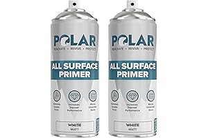 Primer for Plastic: Polar All Surface Primer Matt White