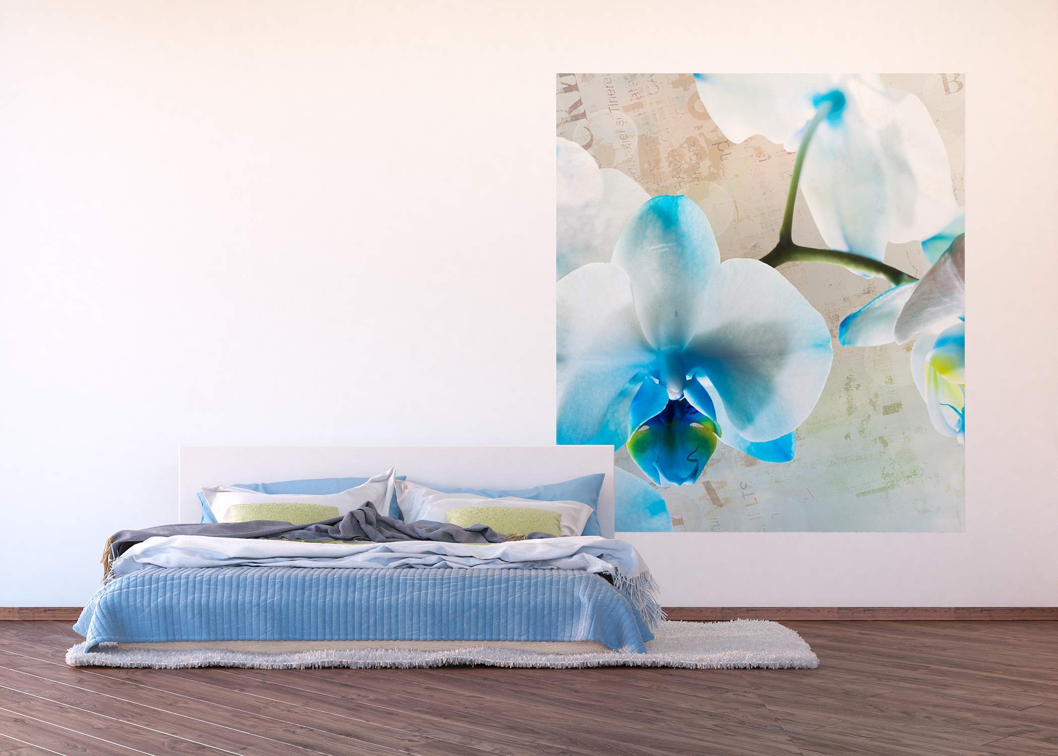 AG DESIGN Flower Giant Wall Poster, Non Woven, Multi-Colour, 180 x 202 cm - Image 2