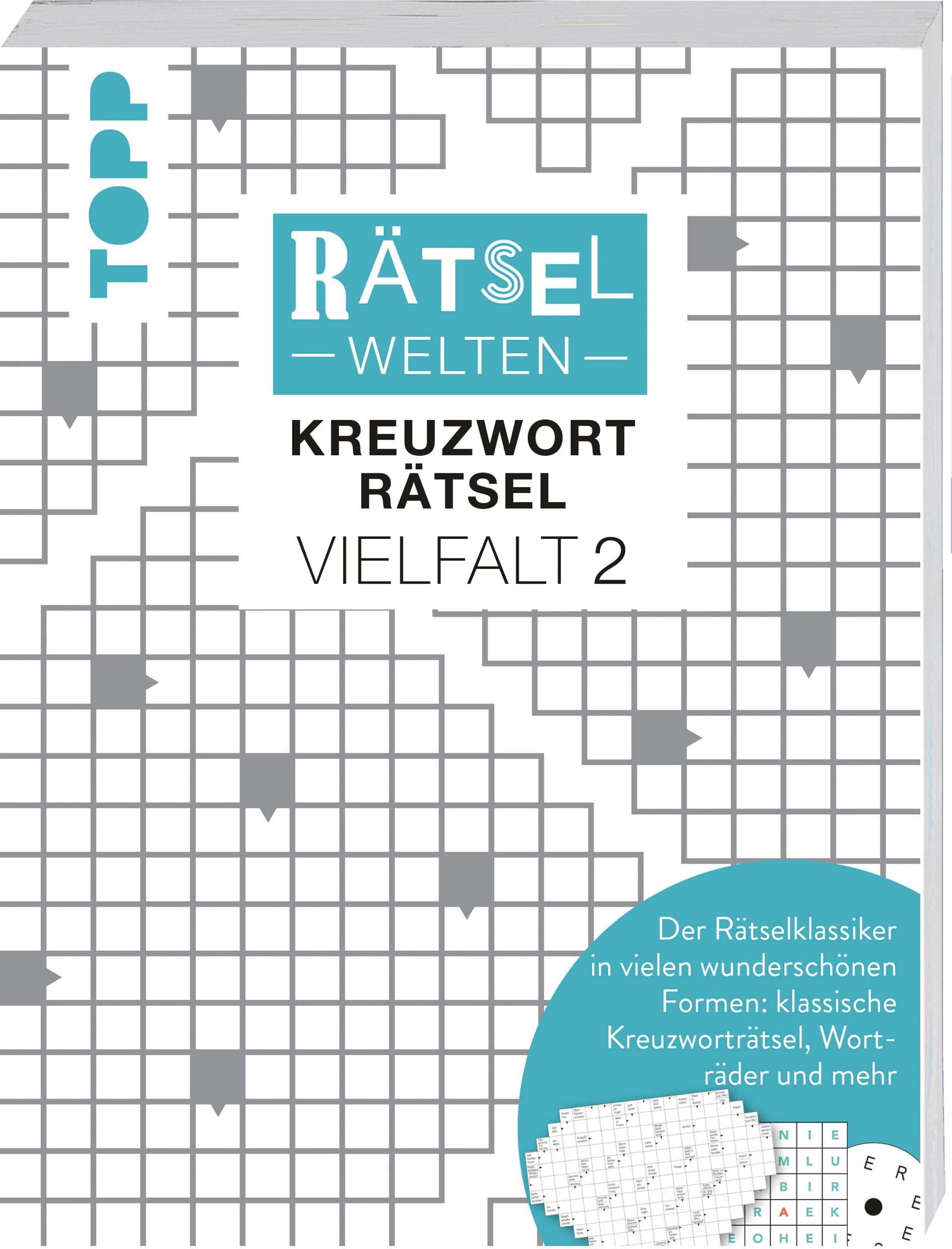 Rtselwelten  Kreuzwortrtsel Vielfalt 2 | Der Rtselklassiker in vielen  wunderschnen Formen: klassische Kreuzwortrtsel, Wortrder und mehr: ber  ...