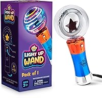 Vista 7 de IPIDIPI TOYS Varita Mágica Giratoria con Luz LED para Niños, Pack de 2, Varita Sensorial con Globo LED - Juguetes Iluminados para Relleno
