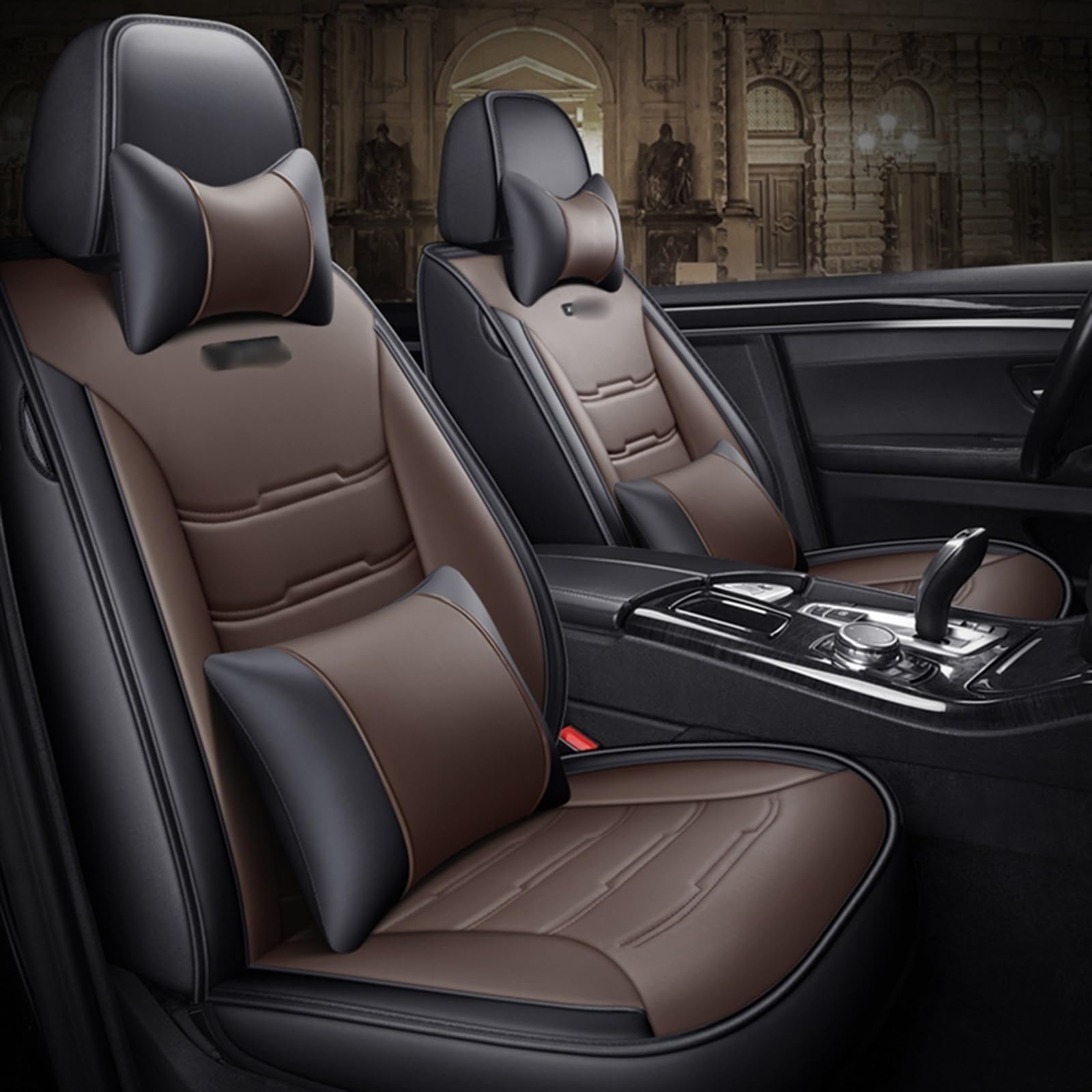 YOUZKA Car Seat Protector Auto Cushion For NISSAN Qashqai Juke X-Trail Armada Altima Cube Dualis Tiida Bluebird Rogue accessories