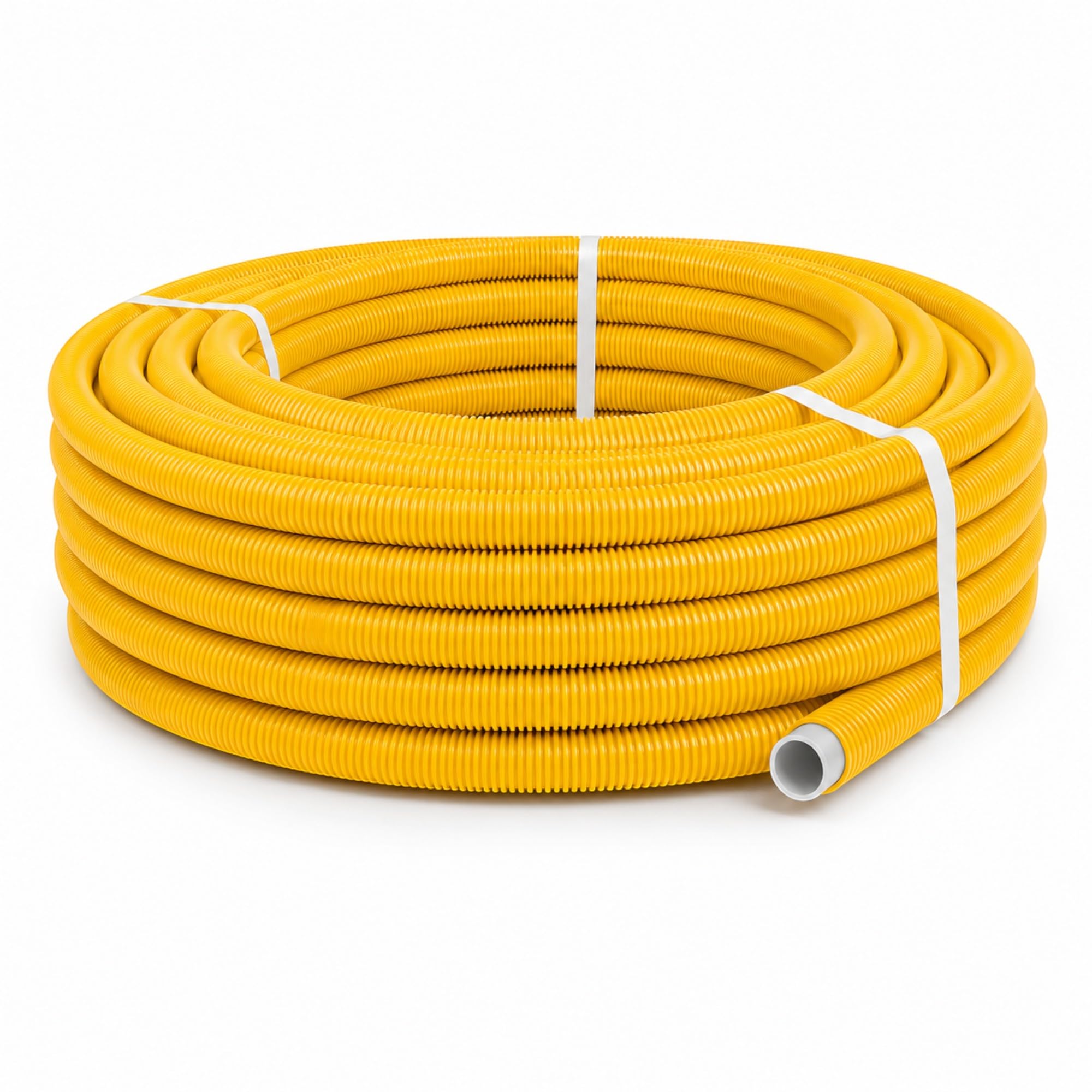Tubo Multistrato Gas PE-Xb/AL/PE-Xb Certificato UNI/TS 11344, Rotolo 25m 50m 100m Ø16 Ø20 mm per Impianti Gas Metano GPL Interni, Alta Resistenza e Flessibilità (20mm, 25MT)
