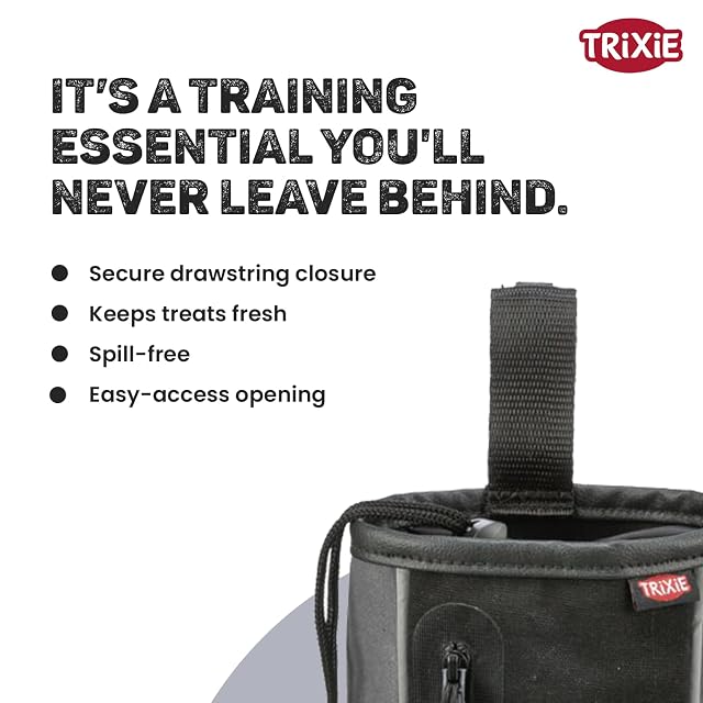 Foto 6 de 6 de TRIXIE Bolsa de Snacks 2 en 1, ø 9 × 15 cm, Varios, para perros