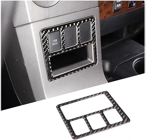 Miniatura 1 de Interruptor de modo de arrastre para Toyota Tundra 2007-2013 accesorios de consolas centrales, cubierta decorativa interior automotriz de fibra de
