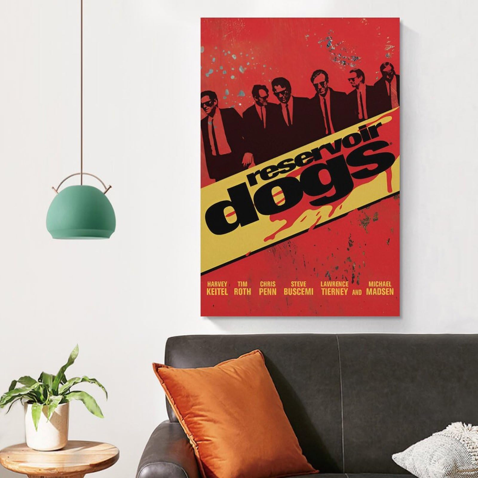 Amazon.co.jp: ヴィンテージポスター映画レザボアドッグスクラシック