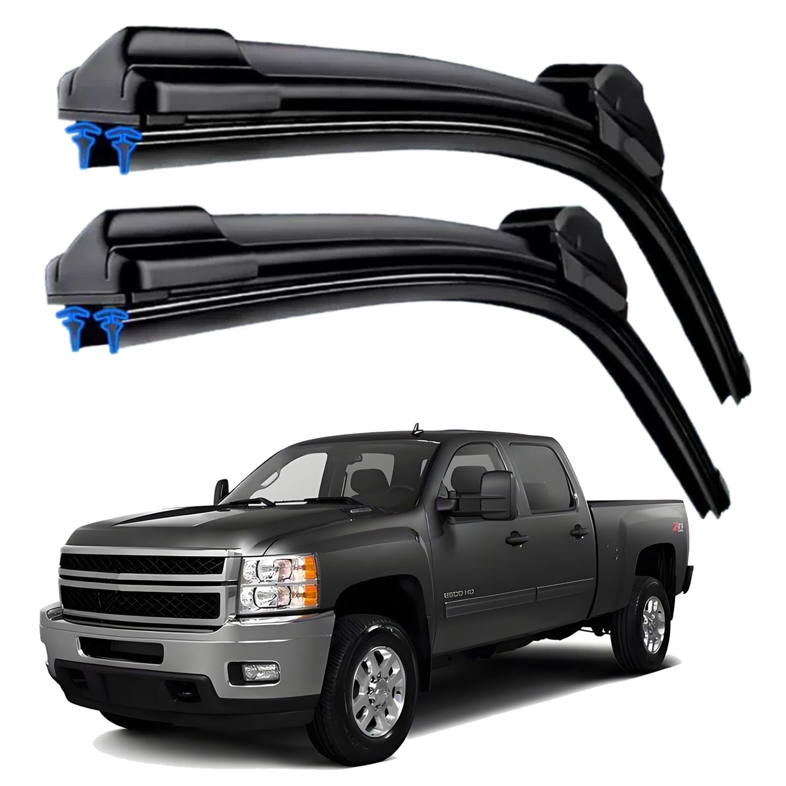 HIDOFILT Dual Rubber Chevy Silverado Wipers