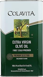 Colavita Extra Virgin Olive Oil in Tin, 3L Tin