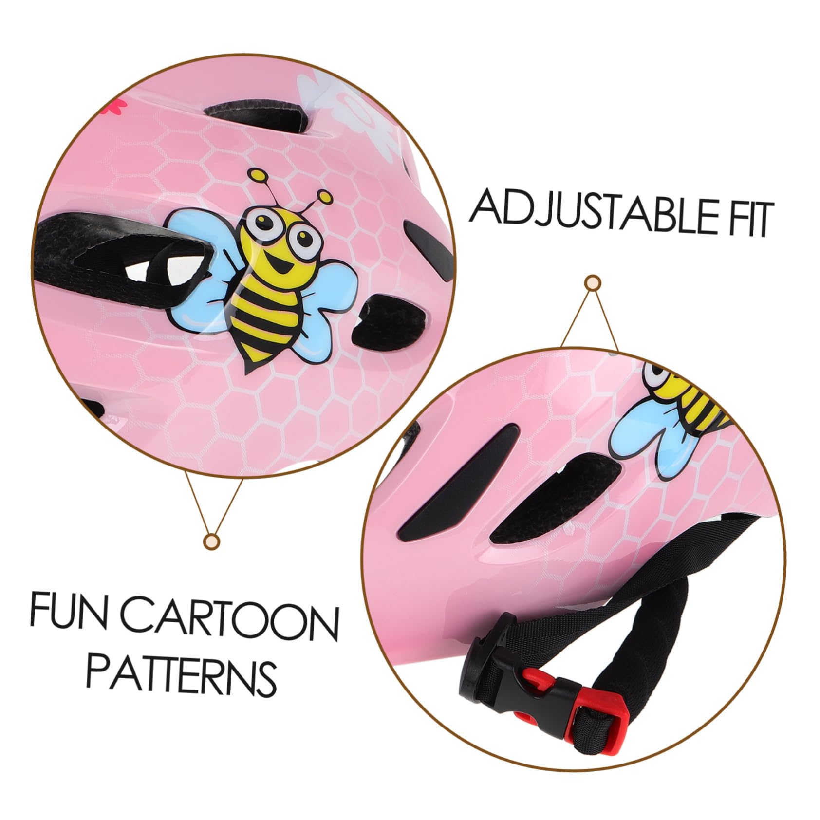 Toyvian Casco de Bicicleta para Casco Juvenil para Bicicletas Tipo de Clima para Patinaje Exterior