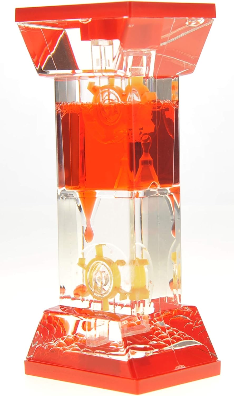 A and E Imports - Liquid Motion Bubbler with Two Wheels (Red)