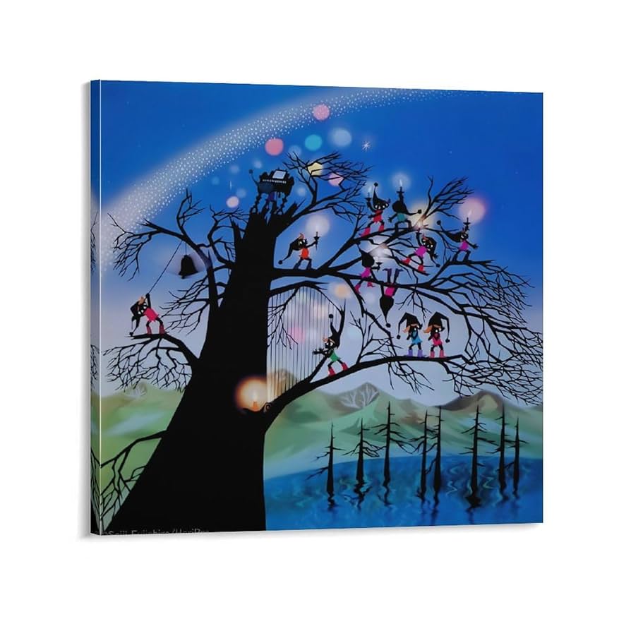 藤城清治 「泣いた赤鬼」額サイズ57×63cm 藤城清治 「泣いた赤鬼」額サイズ57×63cm - メルカリ