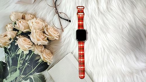 Miniatura 7 de Correa de reloj de otoño compatible con Apple Watch de 1.496 in 1.575 in 1.614 in 1.654 in 1.732 in 1.772 in 1.929 in, correas de repuesto