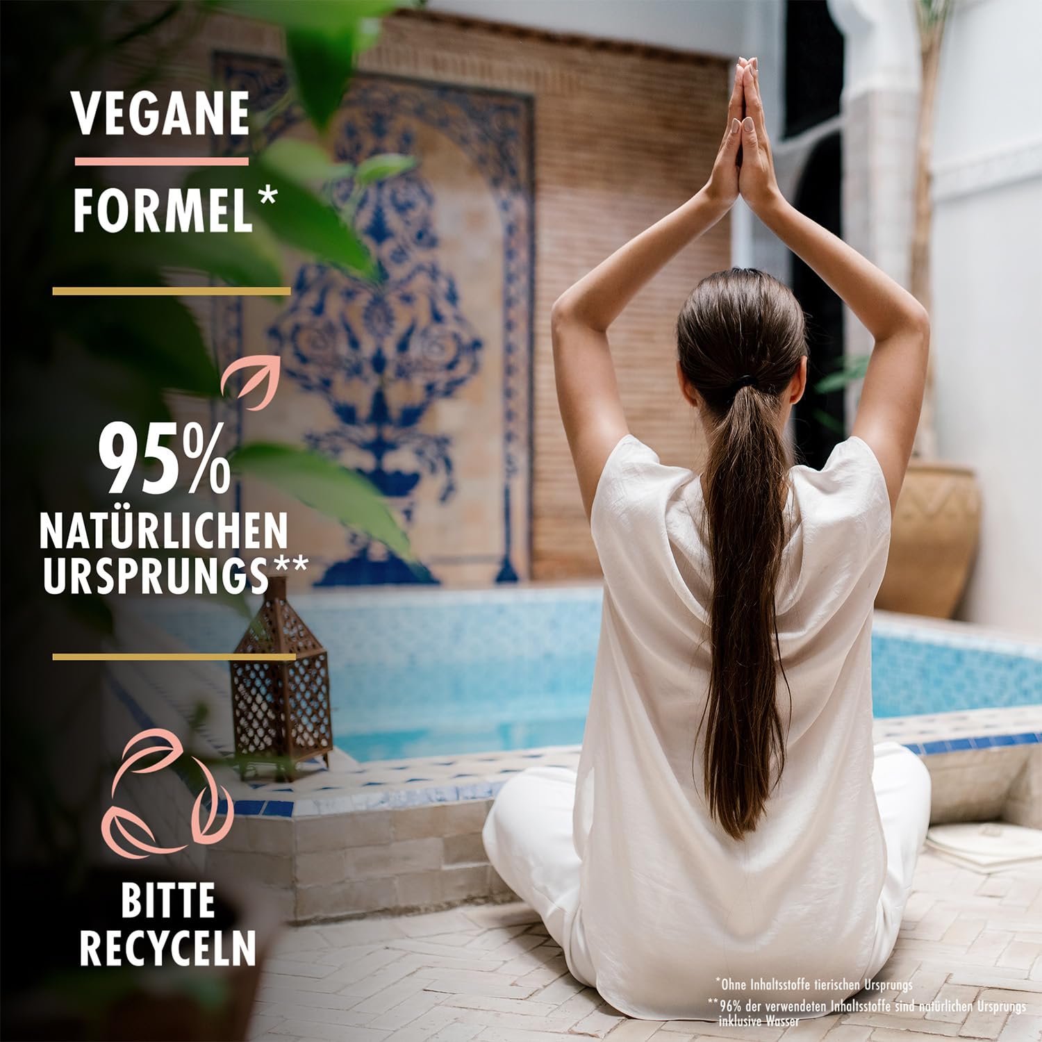 Tesori d'Oriente Hair Program olejek do włosów 'Ayurveda', 50 ml, aromatyczny olejek z owocami amla i paczula, nawilżający i błyszczący, do suchych włosów, rytuał wellness dla ciała i zmysłów