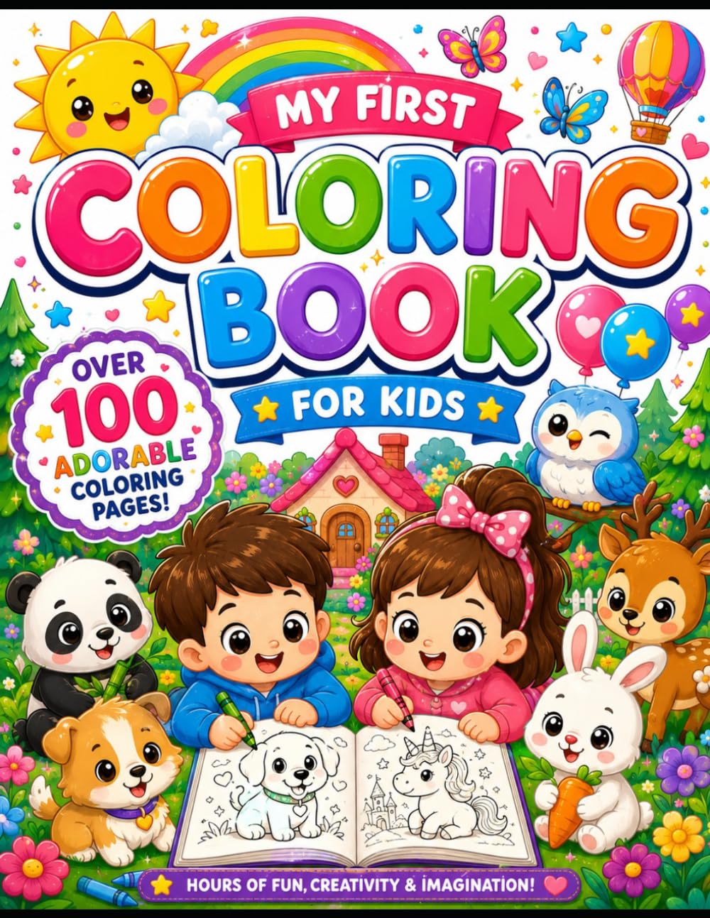 My First Coloring Book: For Kids