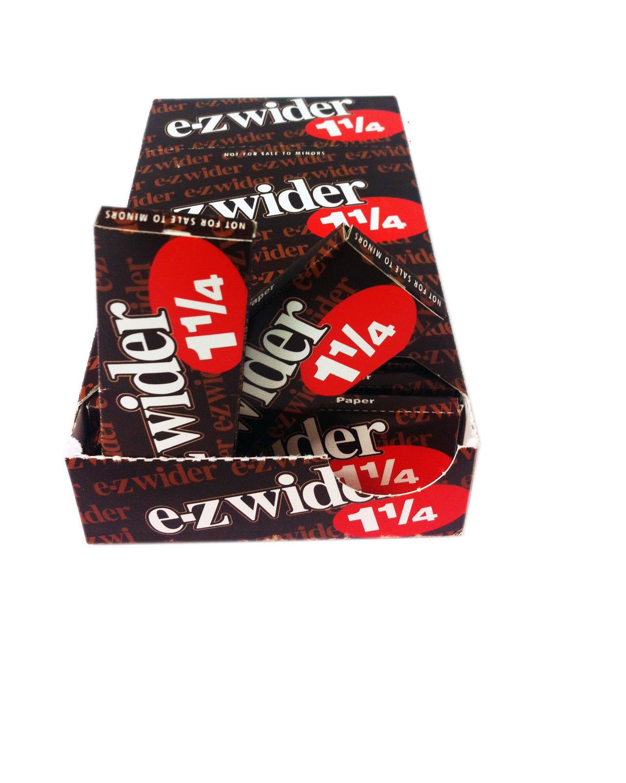 1.25" Rolling Papers - Box of 24 Booklets with 24 Leaves per Booklet