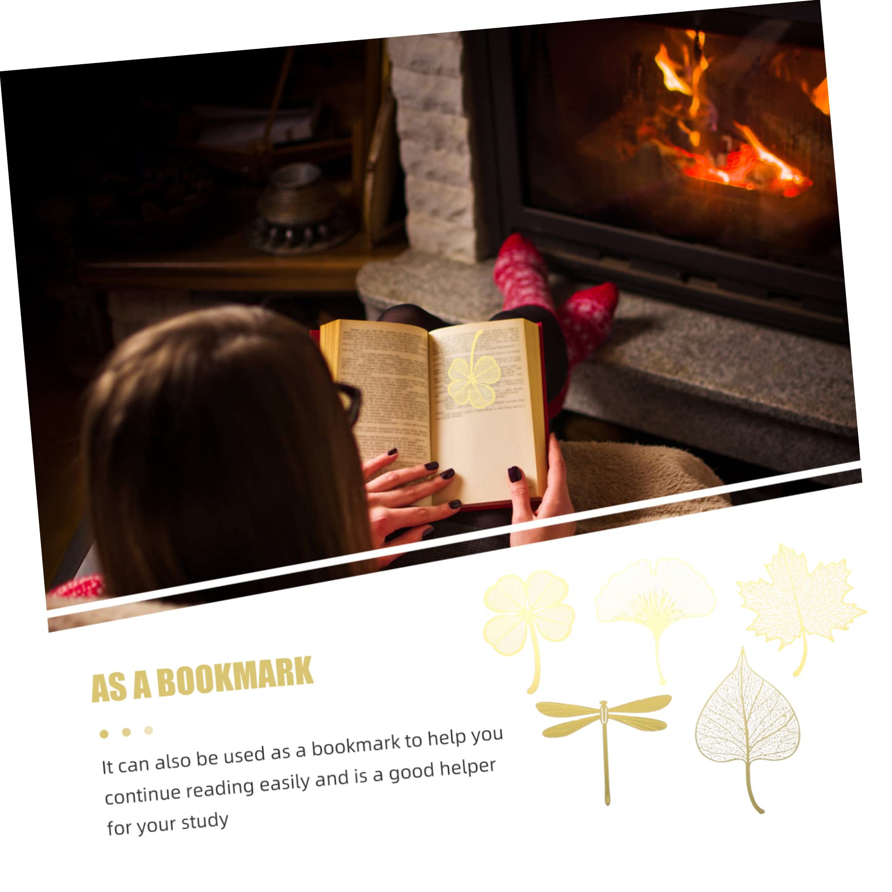 TEHAUX 25pezzi Segnalibri Eleganti Design Creativo e Leggero Perfetti Per Lettori e Regali Per Donne Di Segnalibri Metallico Per Amanti Dei Libri