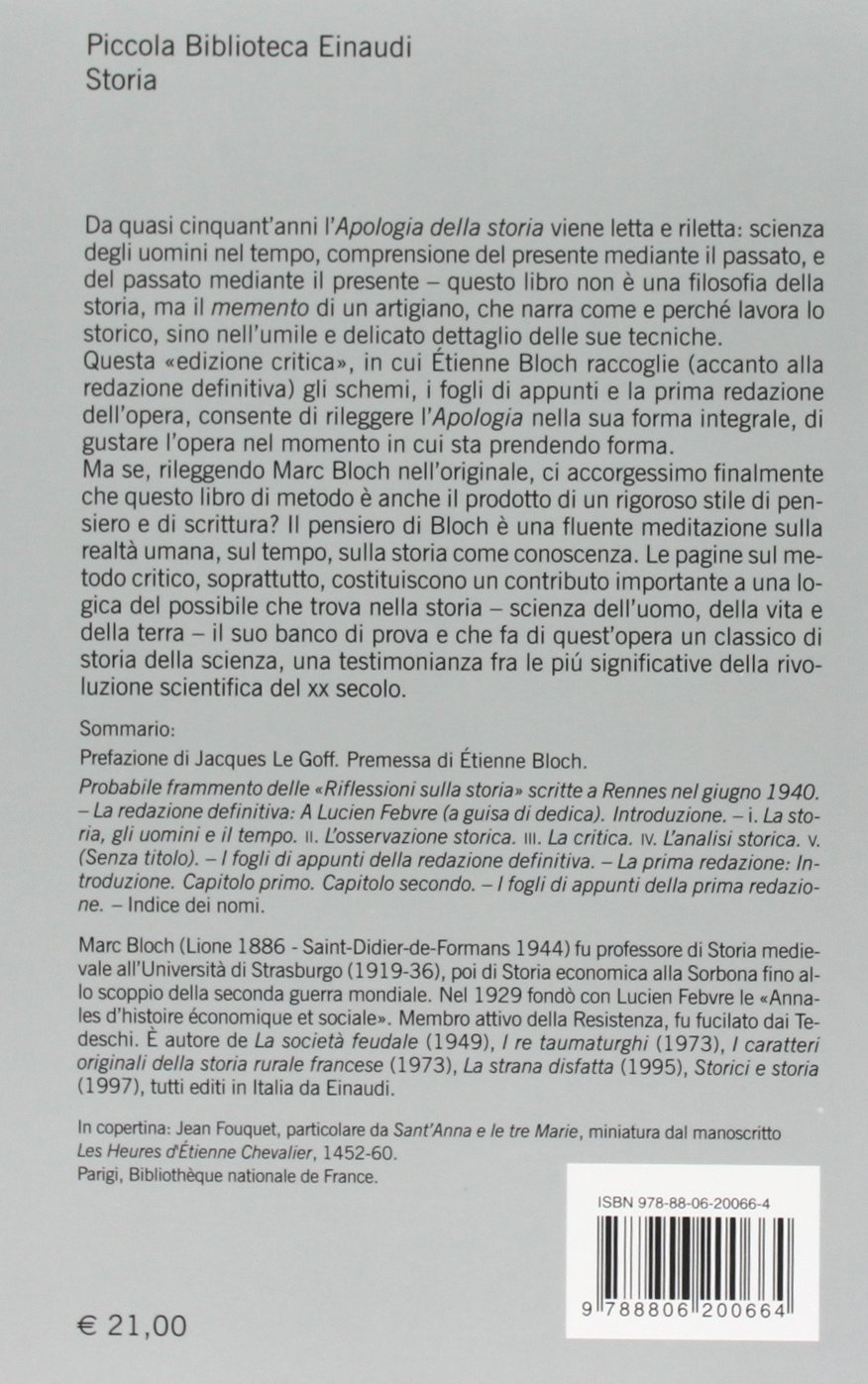 Apologia della storia o Mestiere di storico