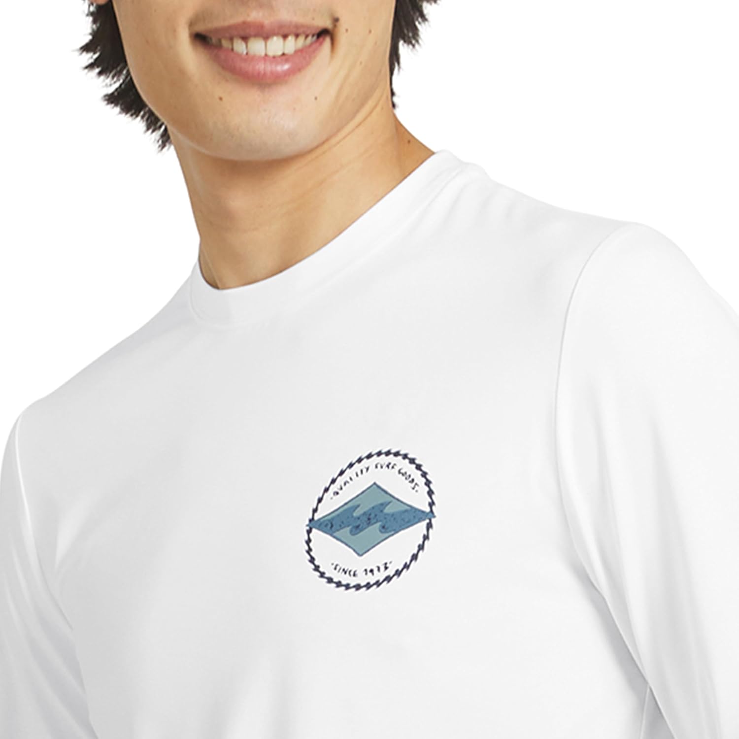Billabong Men's Swimwear Regular Fit UPF 50 Long Sleeve Sun Tee Rash Guard Shirt