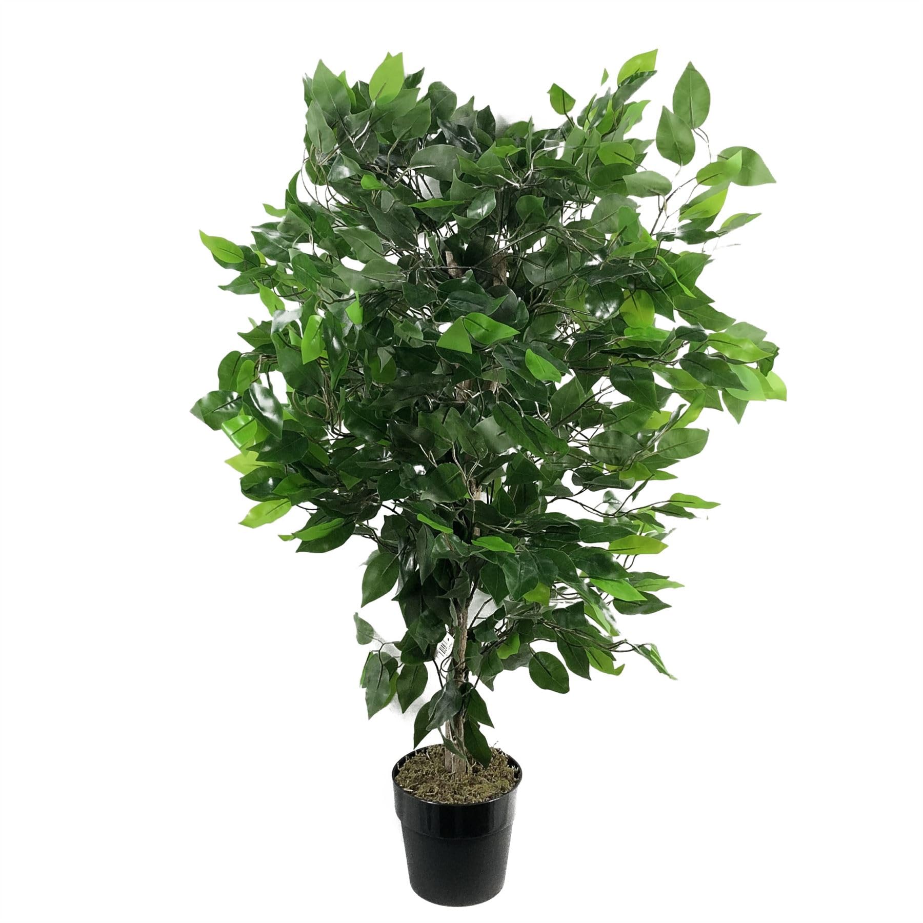 B&Q -  90Cm Artificial Ficus Tree BushLarge Bushy Plant