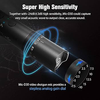 【美品】SYNCO-コンデンサーマイク D30 (8.4インチ) Amazon | SYNCO-コンデンサーマイク D30 (8.4インチ) | コンデンサ