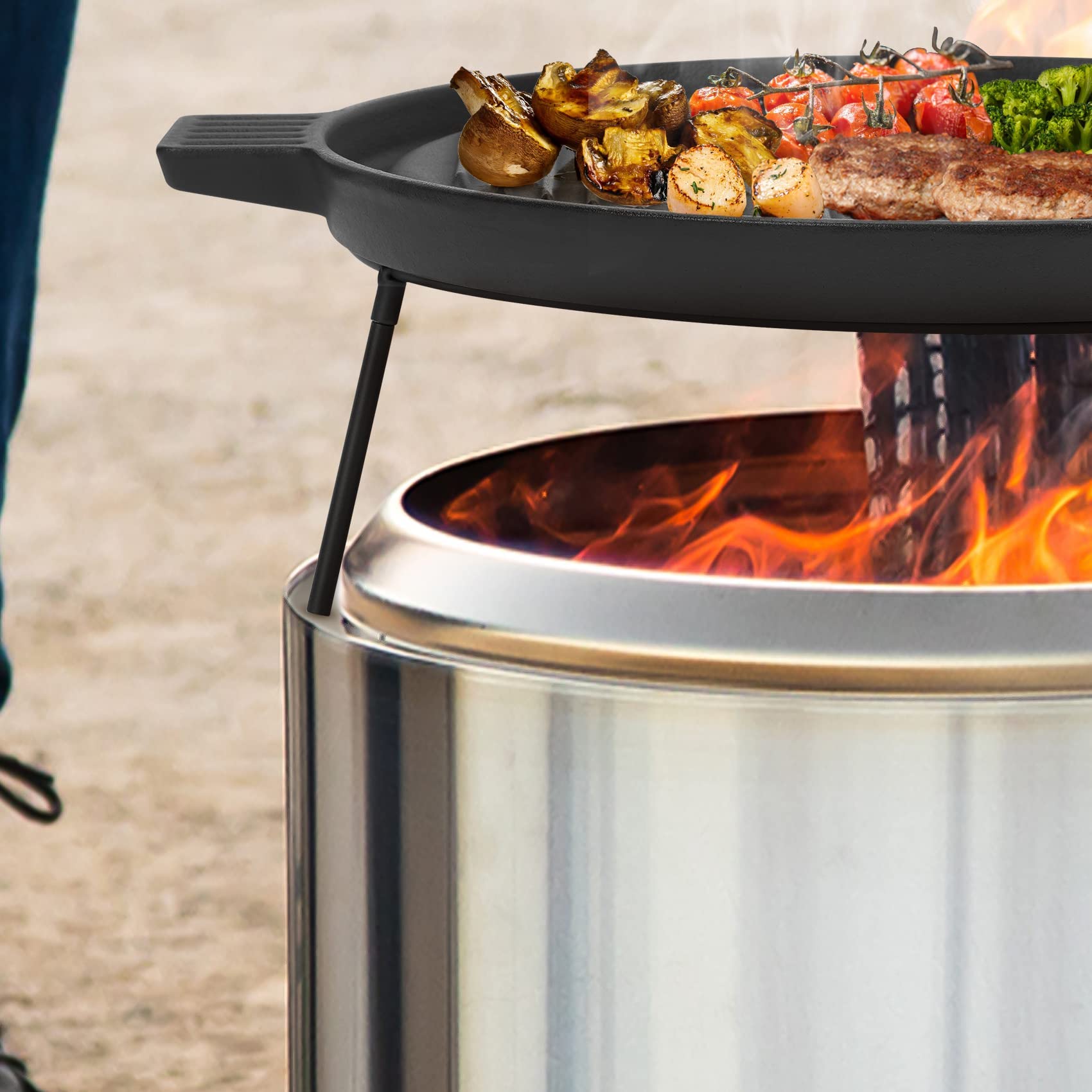 Amazon.com: Onlyfire Griddle for Solo Stove Ranger, 14 Inch Double