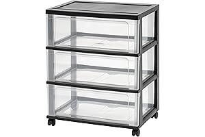 Gavetero Plástico para Ropa de Gran Capacidad - Solución Almacenamiento para Tu Hogar