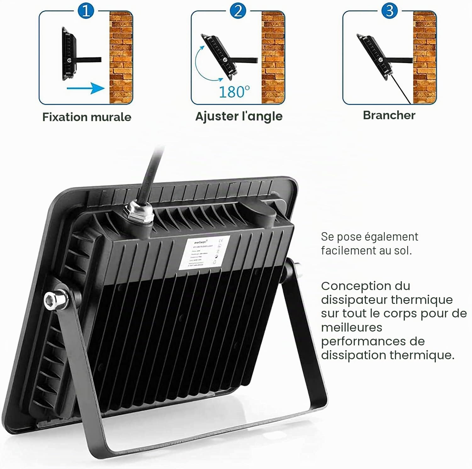 Eleganted 30W UV Projecteur LED 395nm Lumière Noire IP66 Lumière Violette LED Barre de Scène Effet Éclairage DJ Déco Soirée Fête Anniversaire Mariage Concert Peinture Fluorescente