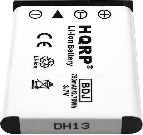 Miniatura 5 de HQRP Dos baterías compatibles con Olympus Stylus 730, 740, 750, 760, 770 SW reemplazo de cámara digital