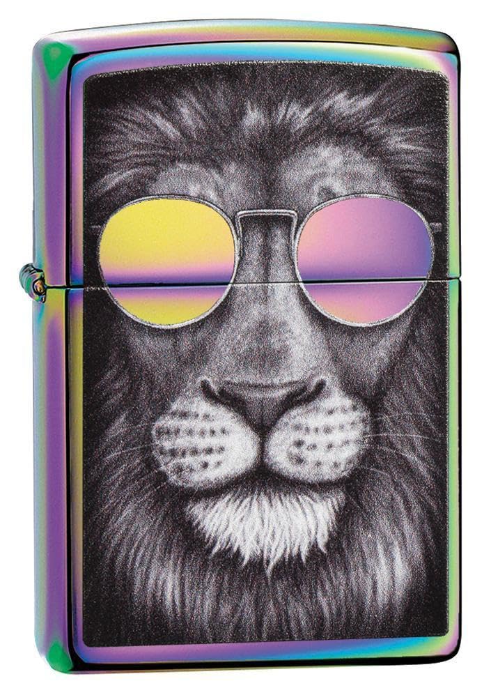 Zippo Lion in Sunglasses Windproof Pocket Lighter