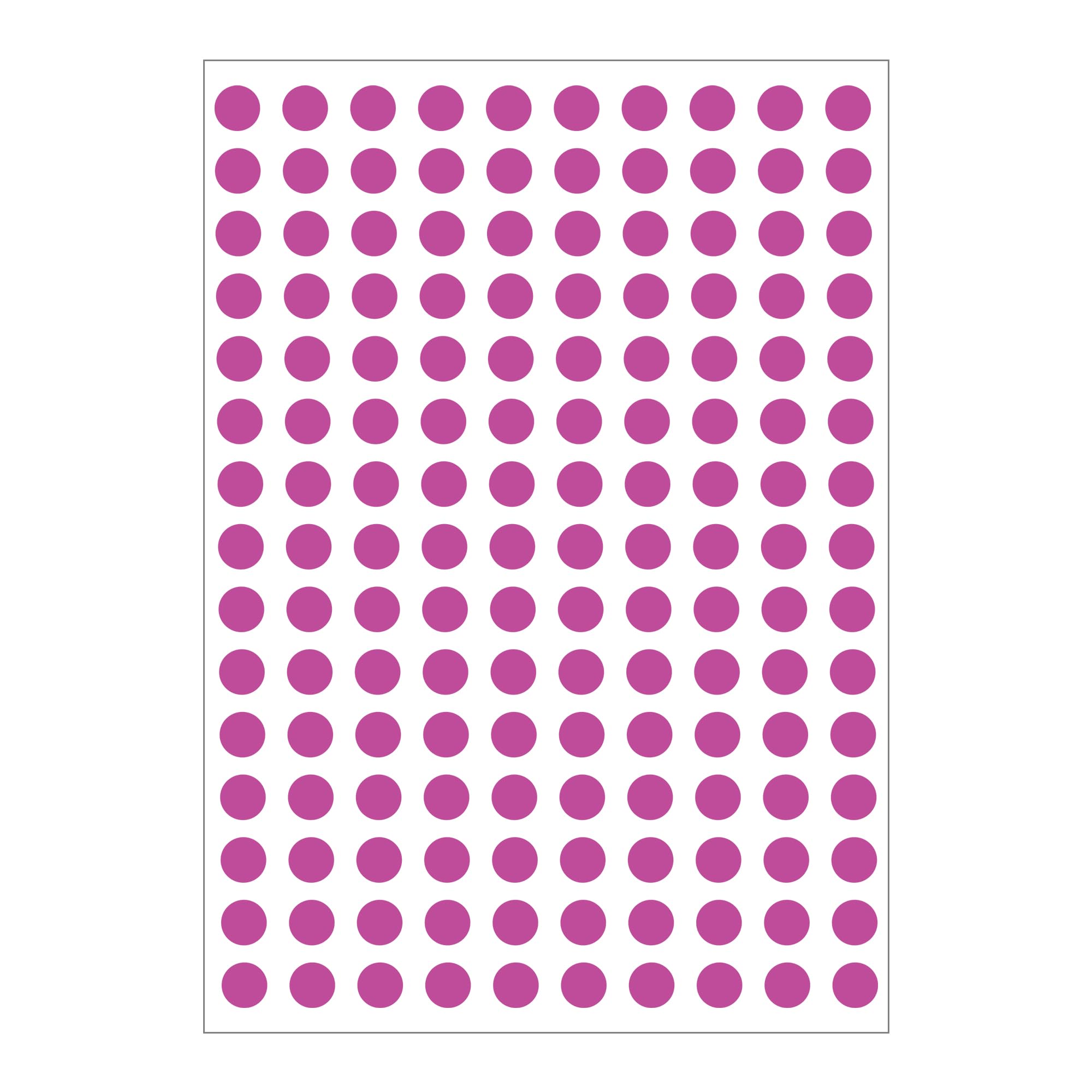 3000 Dot Stickers, 10mm Coloured Round Dots Stickers Sticky 20 Sheet Labels Sticker 10 Colours Assorted Self Adhesive for Event Activity Schools Coding Inventory DIY Crafts Pink