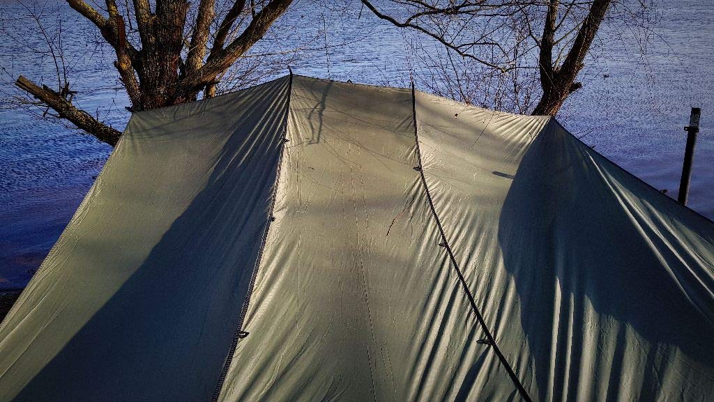 Bushmen Thermo Tarp 4 x 4 Meter, Regendach, Isolierung Hitzeschutz, Kälteschutz