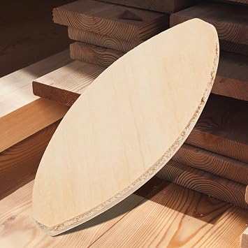 GOTOTOP Wood Biscuits, Beech, 100Pcs, 10# | Plate Joiner Accessories, for Furniture Repair