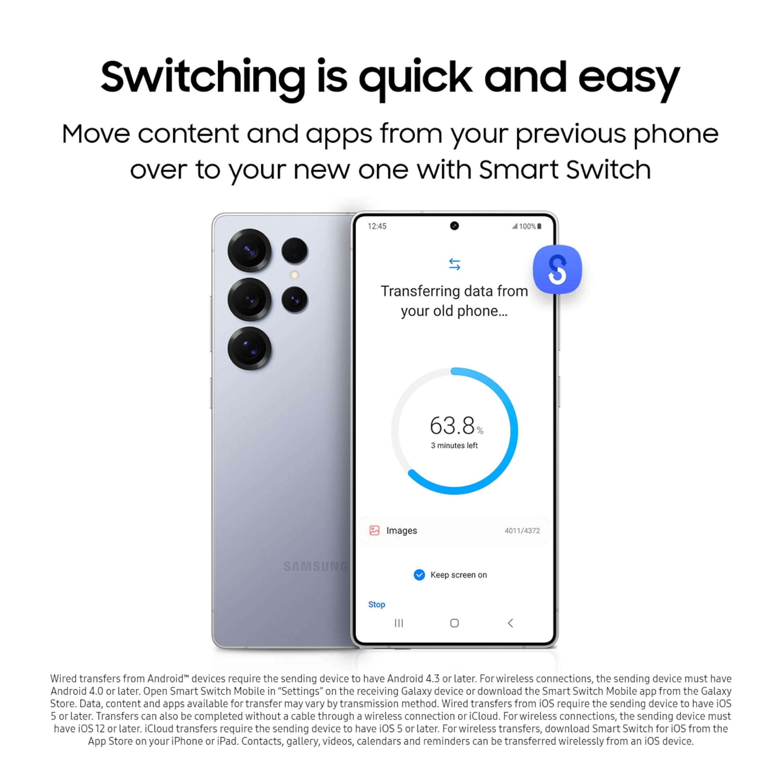 SAMSUNG Galaxy S25 Ultra 512GB AI Smartphone, Unlocked Android, AI Night Mode Camera, Snapdragon 8 Elite Fast Processor, 5000mAh Battery, Built-in S Pen, 2025, US 1 Yr Warranty, Titanium Whitesilver
