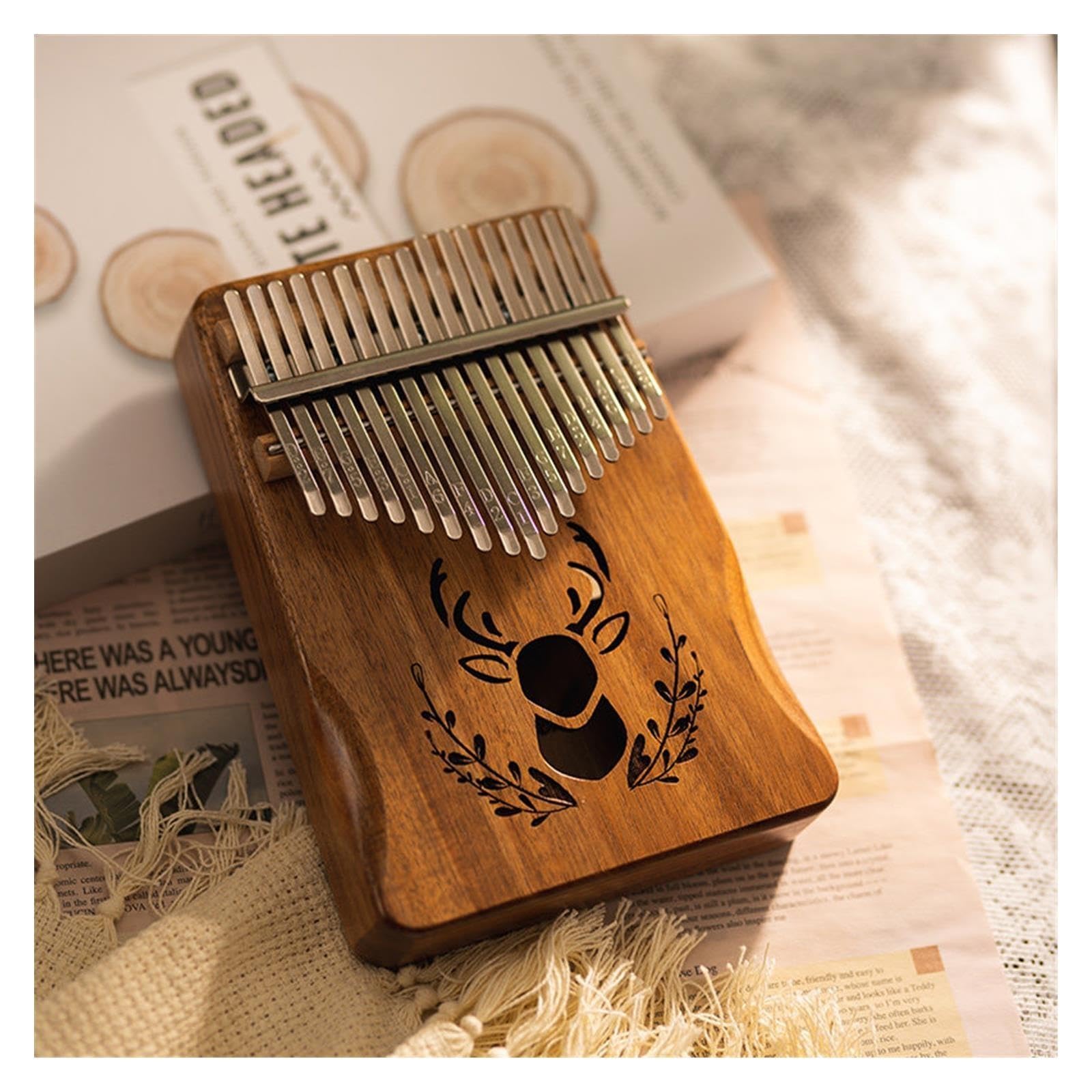 Kalimba portatile Acacia Scavata Kalimba