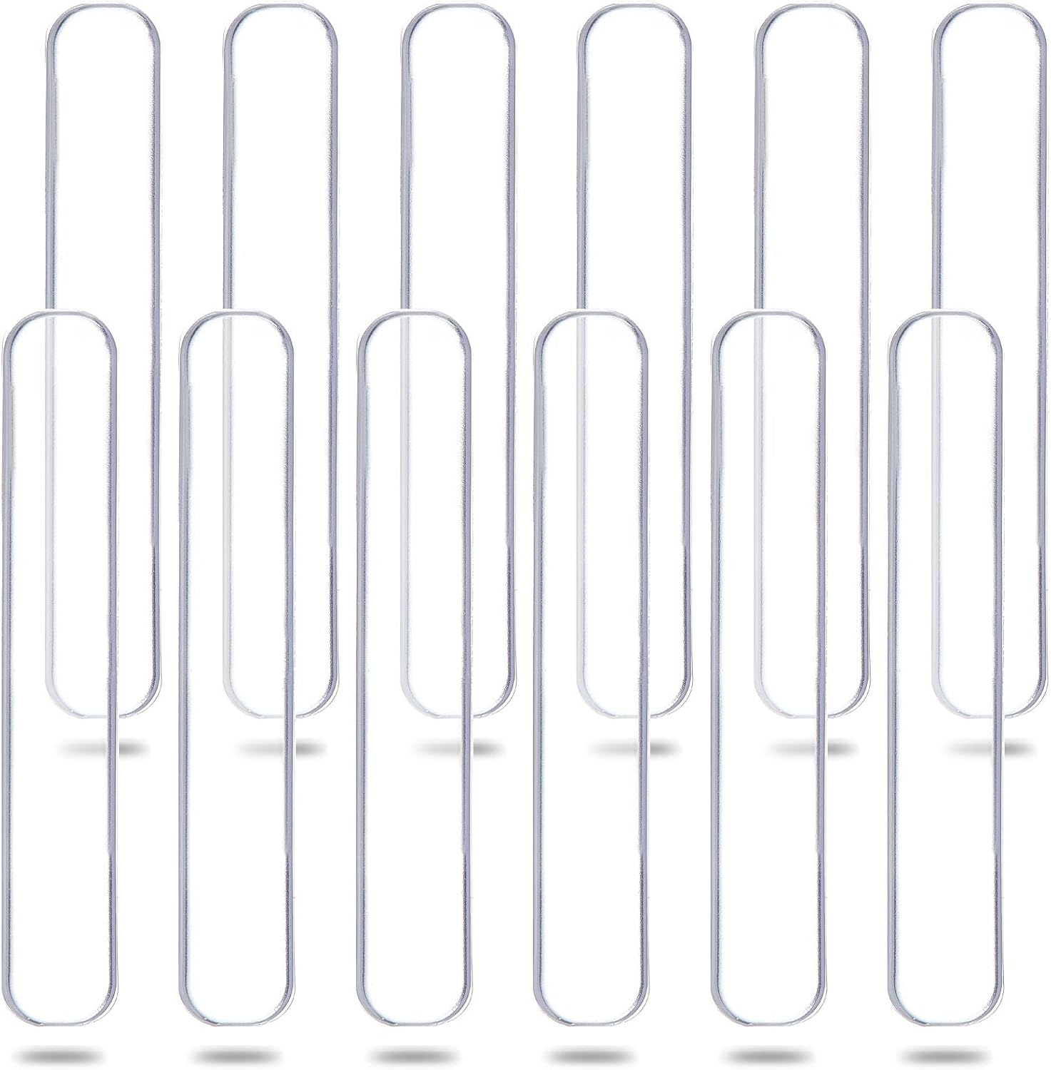 20PCS Transparent 2.24 inch Strip Door Handle Bumper Soft