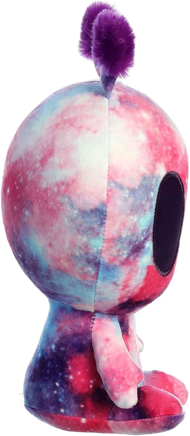 Aurora® Interstellar Galactic Cuties™ Cosmic Light Up Alien Stuffed Animal - Cosmic Companions - Illuminating Fun - Multicolor 8 Inches