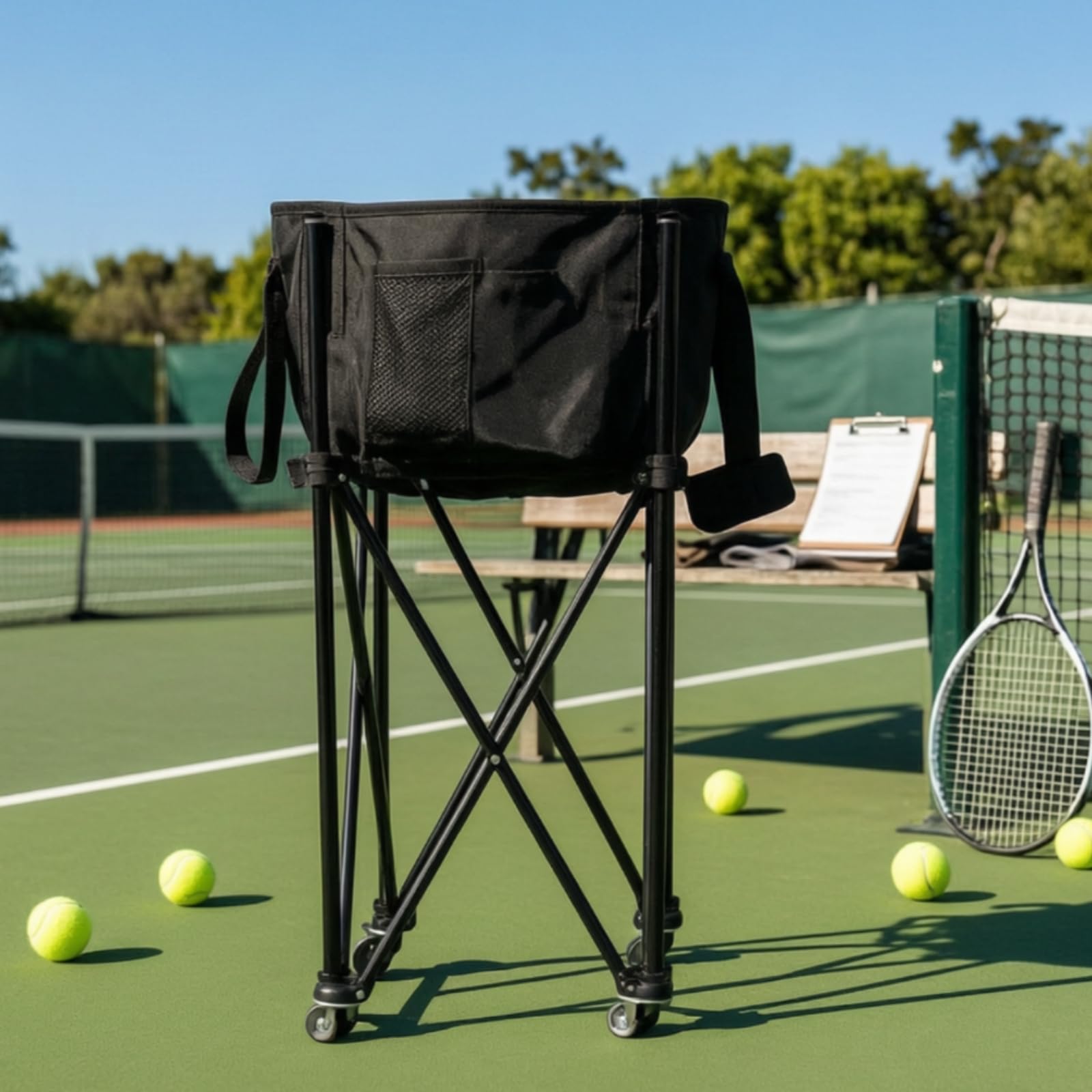 Chariot à Balles Tennis Portable