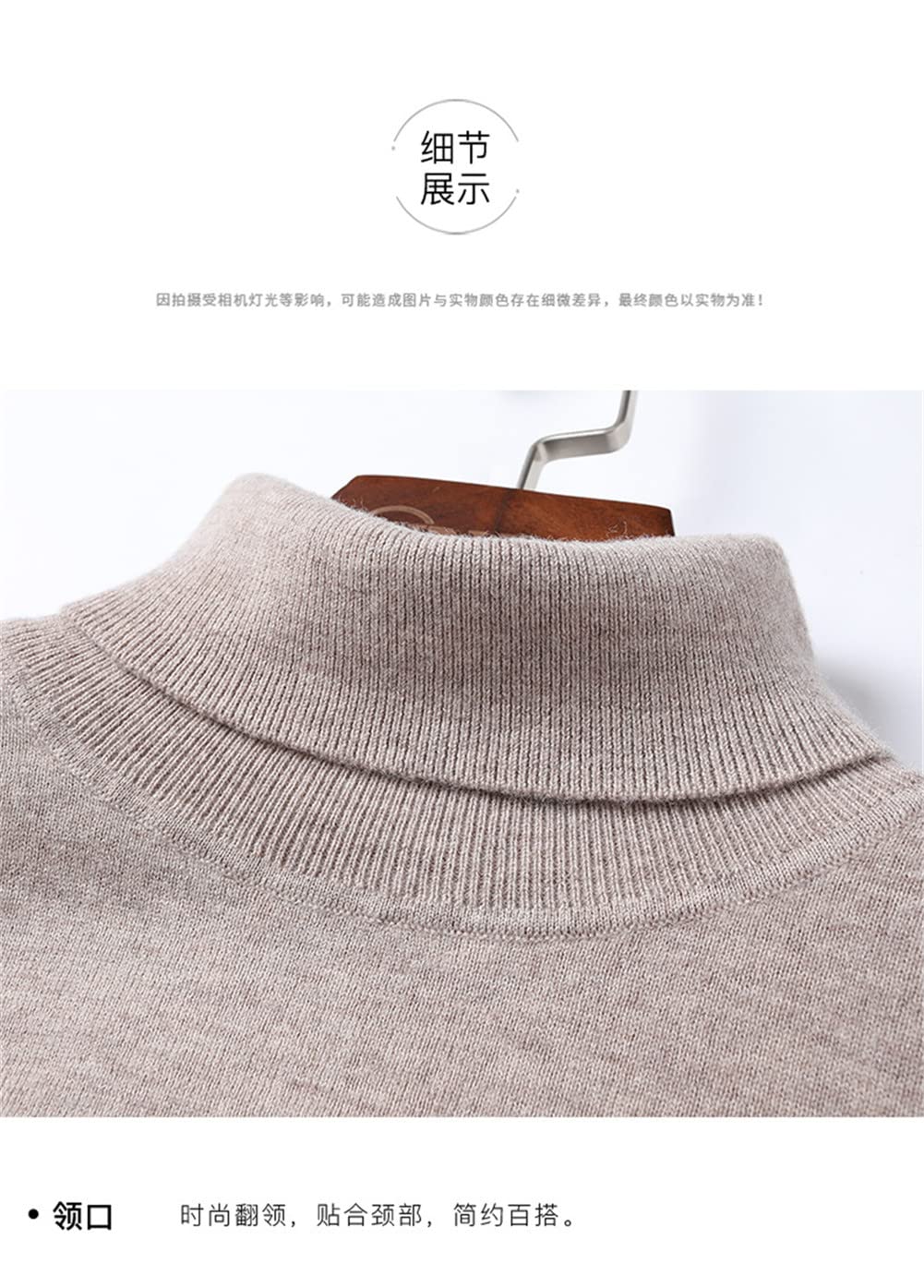 Męski golf męski sweter jesień zima sweter dzianinowy ciepły męski sweter męski sweter, granatowy, M