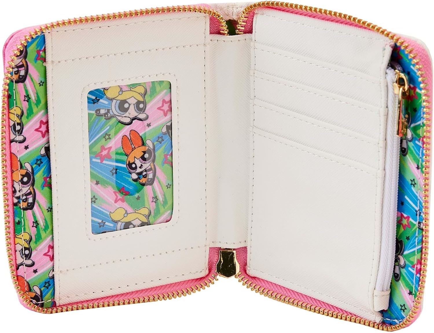 Loungefly Powerpuff Girls vs Mojo Jojo Zip Wallet | Powerpuff Girls, vs, Mojo Jojo, Zip - Image 4
